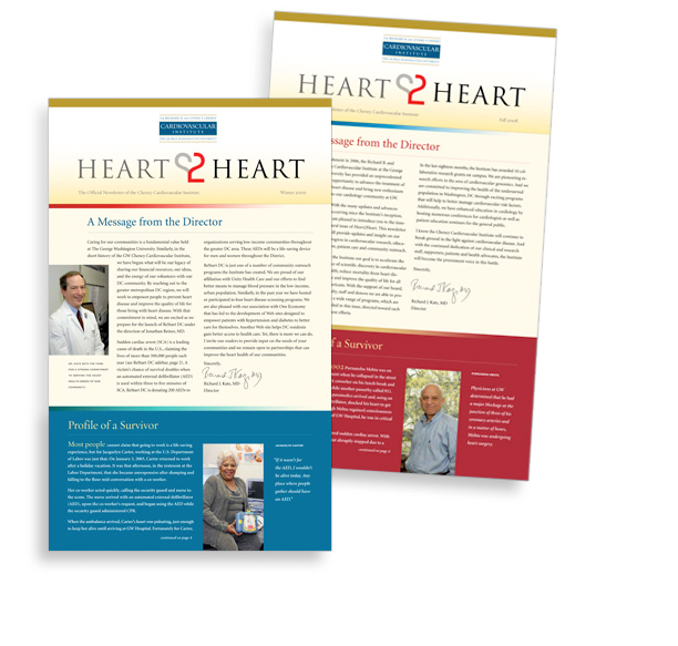 George Washington University Heart & Vascular Institute, Heart2Heart Newsletter
