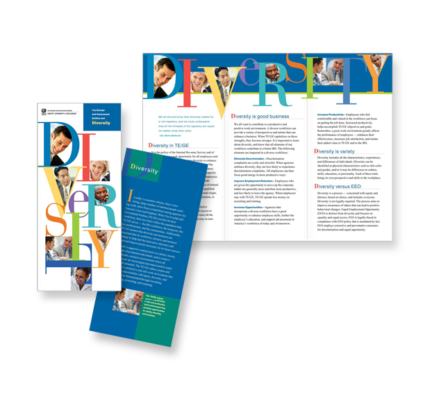 Internal Revenue Service, Diversity Matters Brochure