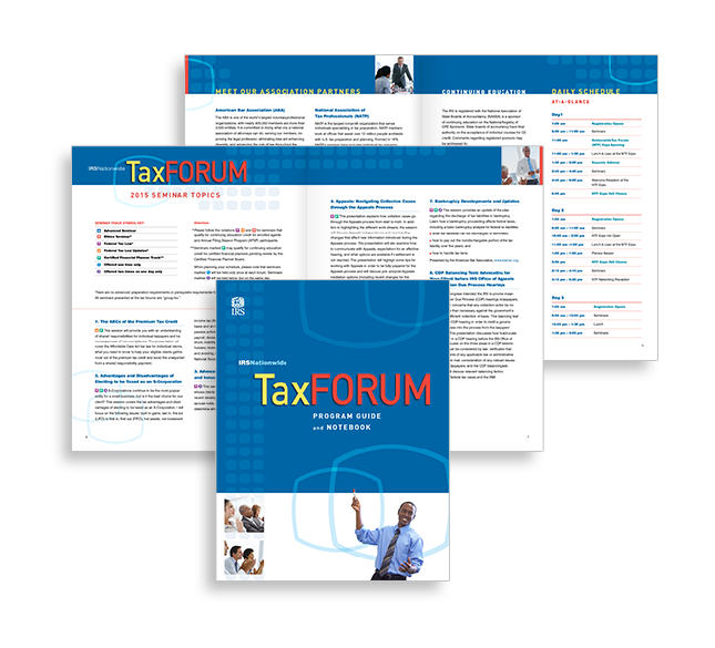 Internal Revenue Service, Nationwide Tax Forum Program Guide